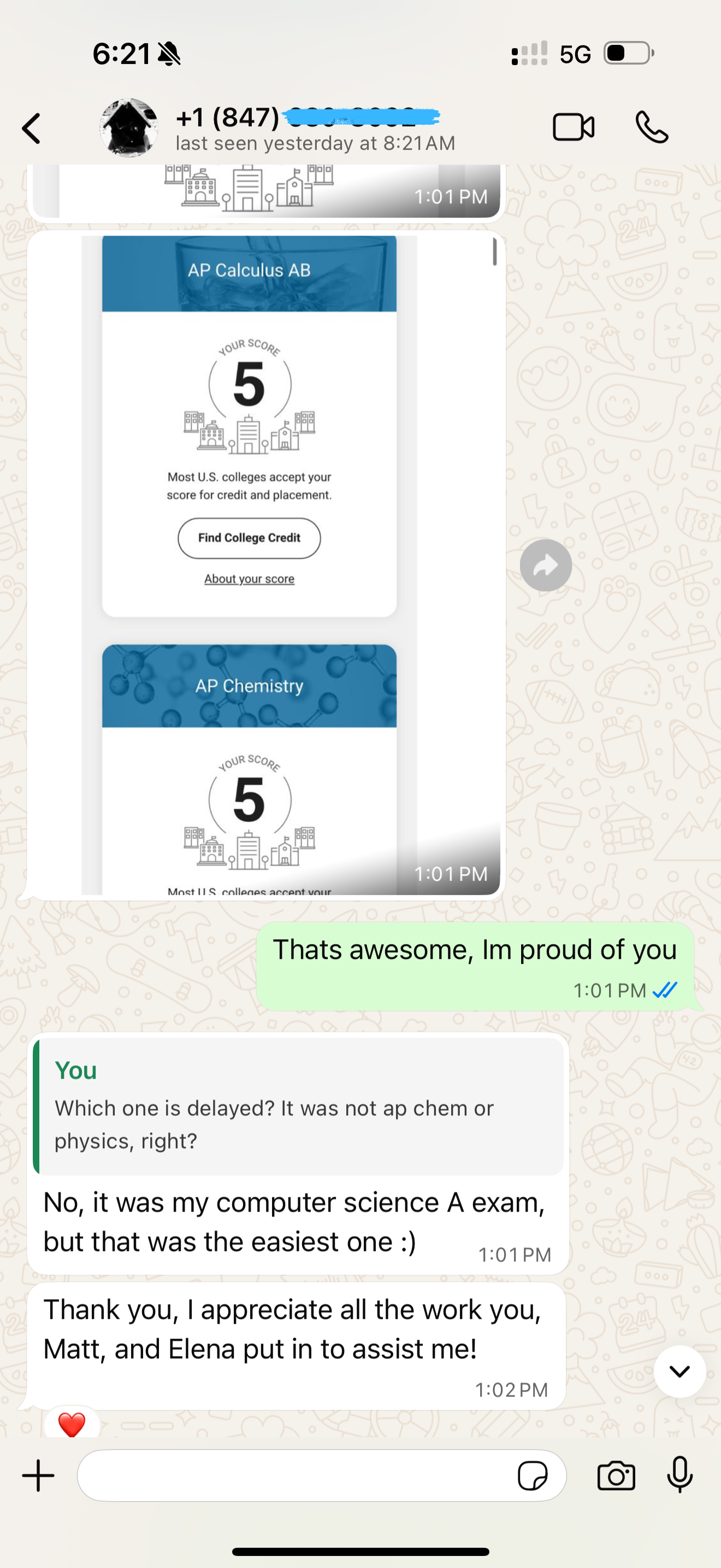 WhatsApp Testimonial